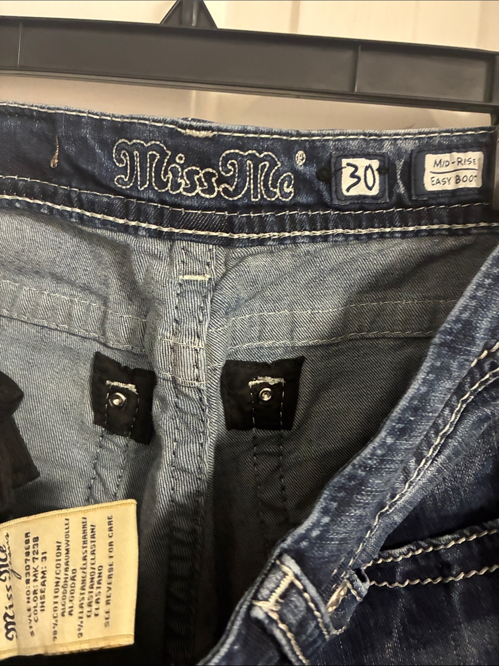 Miss Me Kid-Rise Easy Boot Jeans - Picture 3 of 4